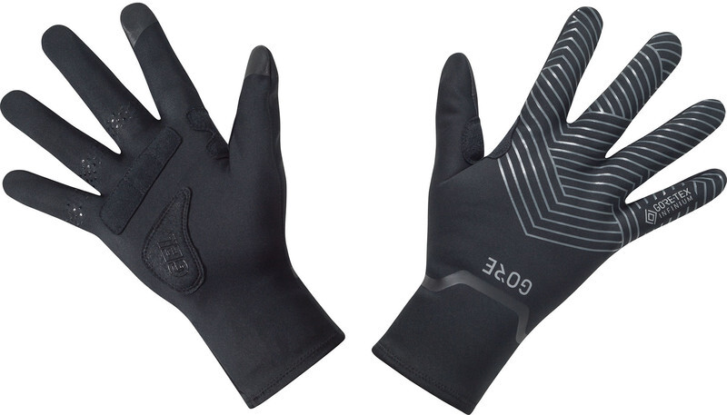 Gore Wear C3 Gore-Tex Infinium Stretch Mid Gloves, black