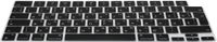 kwmobile siliconen toetsenbordbeschermer QWERTY (Russisch) geschikt voor Apple MacBook Air 15 M5 2026 A3448 - Keyboard cover in zwart