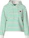 PIECES - PCCHILLI LS HOODIE STRIPES EMB NOOS BC - Meisjes - Sweaters - XL - Katoen/Polyester - Gestreept