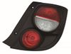 TarosTrade 41-2370-R-78121 stoplamp met zwart frame voor 3 of 5 deuren E-Mark kant rechts