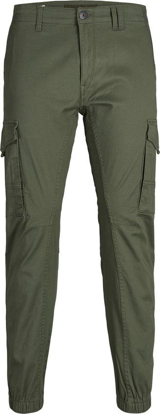 JACK & JONES Paul Lake Cargo loose fit heren cargo broek groen