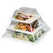 50 Bionic 50 stuks - afdekkingen voor code 215,94 27 x 27 x 5 cm, transparant