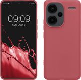 kwmobile telefoonhoesje geschikt voor Xiaomi Redmi Note 13 Pro+ 5G / Redmi Note 13 Pro Plus 5G - Hoesje voor smartphone - Back cover in donkerroze