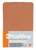Plastiline 7350T - Plaat Plastiline - Boetseerklei, Hoge Precisie - Boetseren, Beeldhouwen, Gieten - Hardheid 2 (zacht) - 750 g - Rood Oker - Gemaakt in Frankrijk