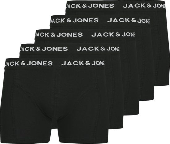 JACK&JONES ADDITIONALS - JACANTHONY TRUNKS 5 PACK BOX LN Heren Onderbroek