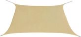 vidaXL Zonnescherm vierkant 2x2 m oxford stof beige