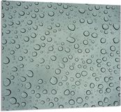TMK ArtDeko Krople Serie - Planche à découper en verre - 65x60 cm - Krople - Verre cœur