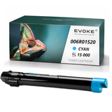 Evoke Compatibele Toner voor Xerox 7525C 006R01520 Cyaan 15000 Pagina's Wc 7525/7530/7535/7545/7830/7835/7845/7855