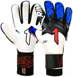 Rinat Xtreme Guard Dominius Prime Junior Keepershandschoenen Wit/Blauw 5 Kinderen