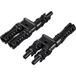 Sygonix Solaradapter T-Verbinder (2 zu 1) 1500V SY-6407996 Y-stekker