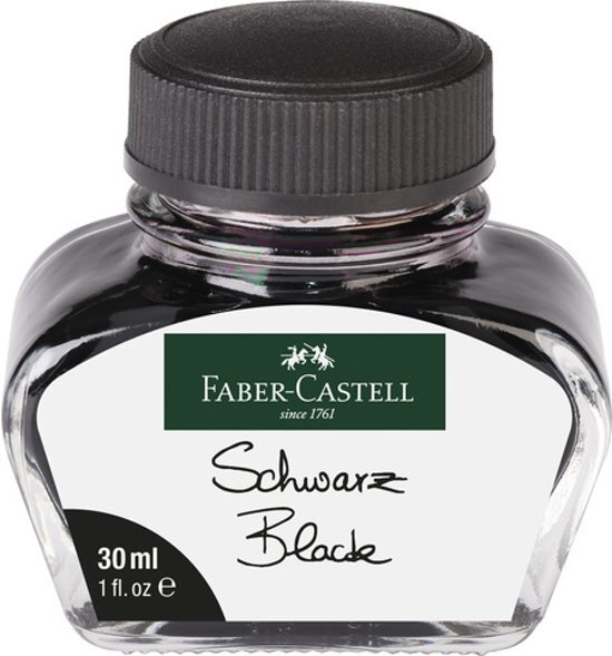 Faber Castell vulpeninkt zwart flacon 30 ml