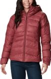 Columbia Autumn Park Down Hooded Jacket Dames S Bordeaux