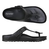 Holster Coastal - Vegan Slides - Podologisch Goedgekeurd Slipper ZWART - Maat 41