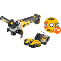 DeWalt DCG405NT-XJ - 5,0 Ah Accu (2x) - Compleet Pakket