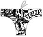 CROTTON SA Turbo Yeah Comic Slip de bain Blanc 9-10 Ans Garçon