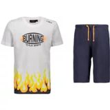 CMP jongens sportset 30D8258, Bianco, 104