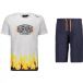 CMP jongens sportset 30D8258, Bianco, 104