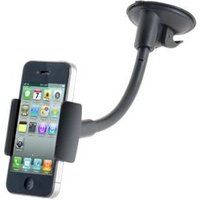 DLH Energy DLH - Autohouder voor mobiele telefoon, digitale speler, navigatiesysteem - zwart