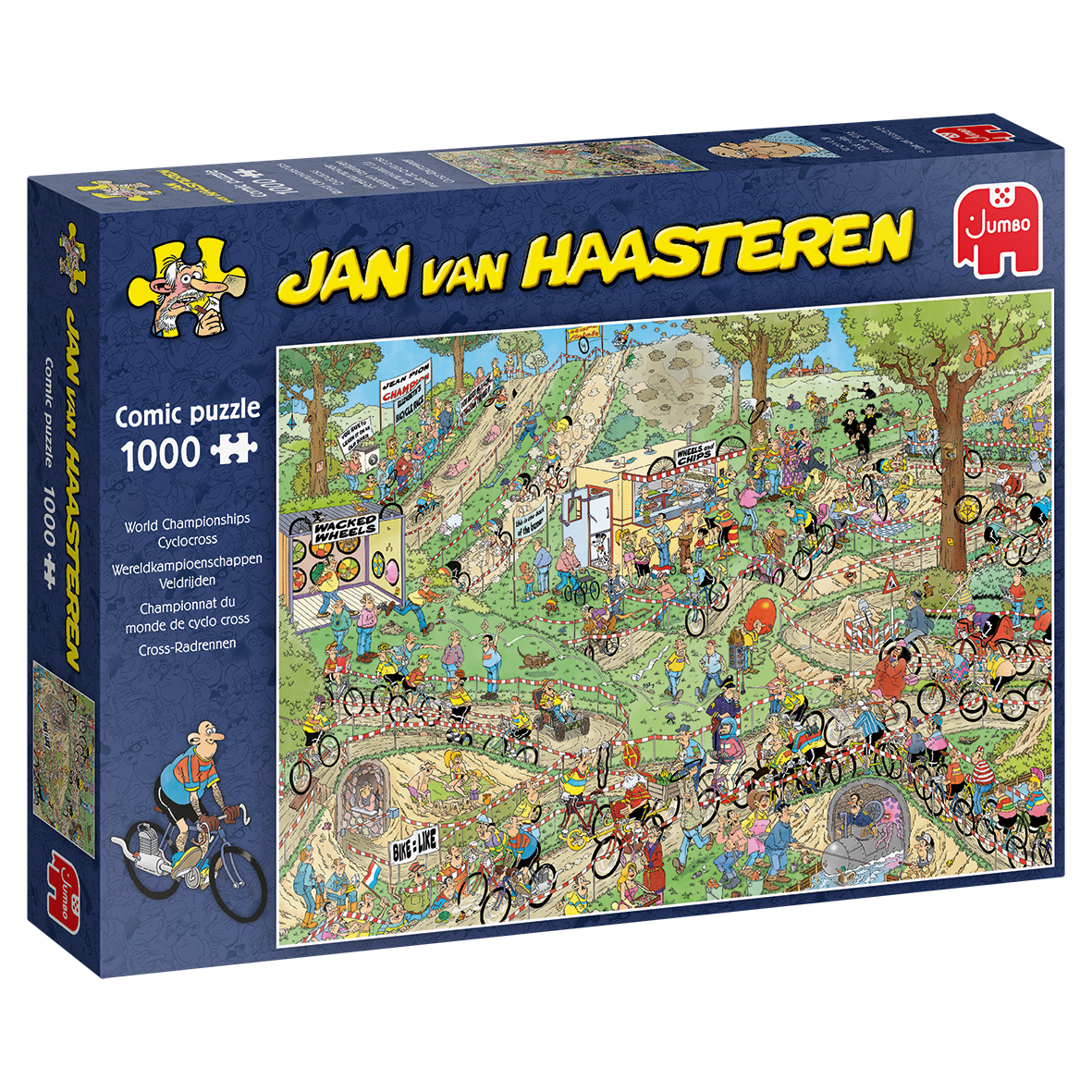 Jan van Haasteren Wereldkampioenschappen Veldrijden 1000 stukjes