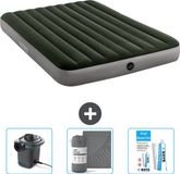 Intex Luchtbed - 2-Persoons - 152 x 203 x 25 cm - Groen
