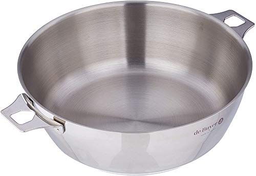 de Buyer Sauteuse - 24 cm - Zilver - Roestvrij staal