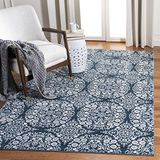 Safavieh Vloerkleed Eline Navy Blauw 91 x 152 cm