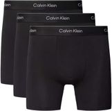 Calvin Klein Boxer Brief 3Pk Zwart Katoen/Elastaan Heren L