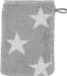 Cawö Stars Washandje - Zilver - 16x22