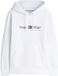 Tommy Hilfiger Heren Hoodie Katoen/Polyester XL Zwart/Wit