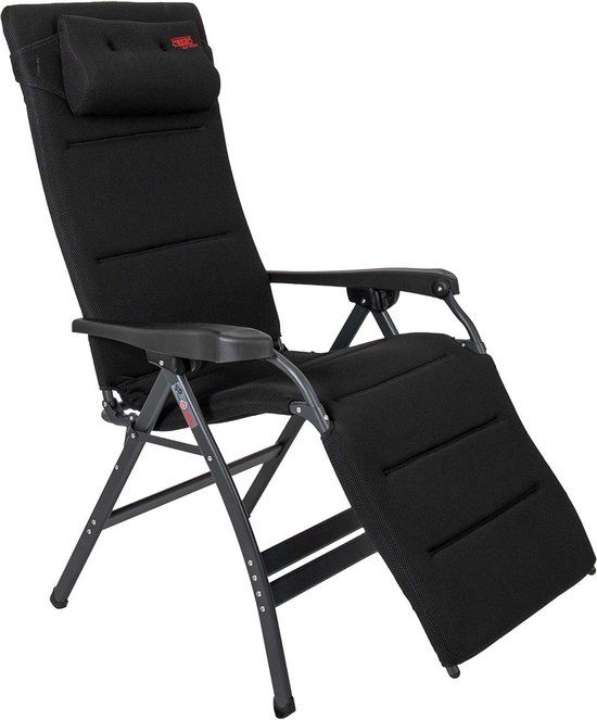 Crespo Relaxstoel XL AP/252 Air-Deluxe - Zwart
