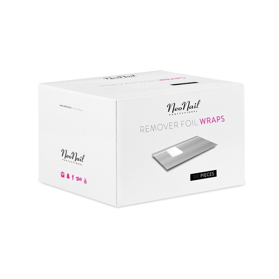 NeoNail Foil Wraps 100 stuks - Nagellakremover