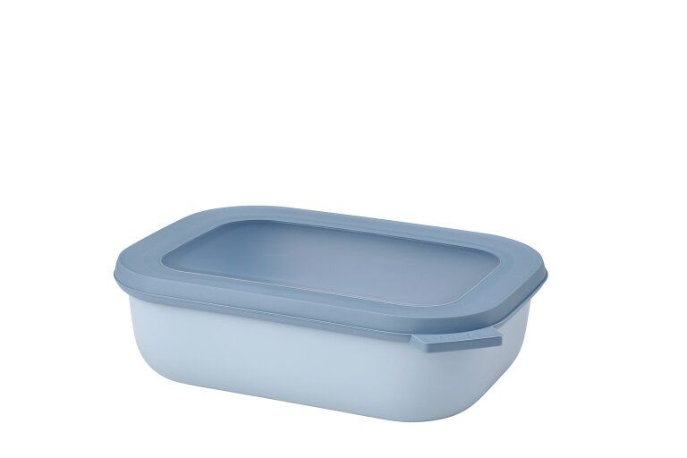 Mepal Cirqula Rechthoekig 1000 ml Nordic Blue