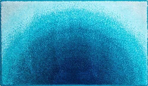 GRUND Badmat, Ultrazacht en absorberend, Antislip, , SUNSHINE, Badmat 70x120 cm, turkoois