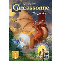 Asmodee - Carcassonne - Uitbreiding: Dragon & Fée