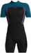 Quiksilver 2025 Heren Prologue 2/2mm Rug Ritssluiting Shorty Wetsuit E - Multicolor