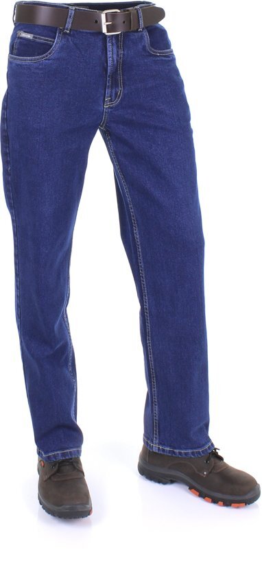 Brams Paris Brams Paris - Heren Jeans - Stretch - Lengte 32 - Burt - Dark Denim