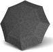 Knirps Timber Fashion Duomatic Charleston Zwart Paraplu
