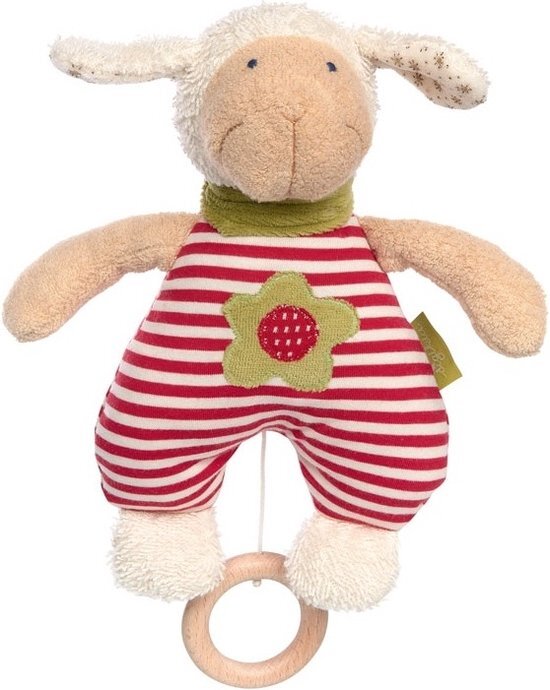 Sigikid ® Green Muziekdoos Schaap - Rood multikleur