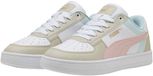 Puma Caven 2.0 Block Sneakers Junior Wit - Beige - Lichtroze - Lichtgroen