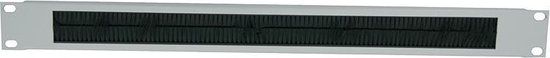LogiLink ORCEB1G 19 inch Goulotte pour baie 1 U Gris