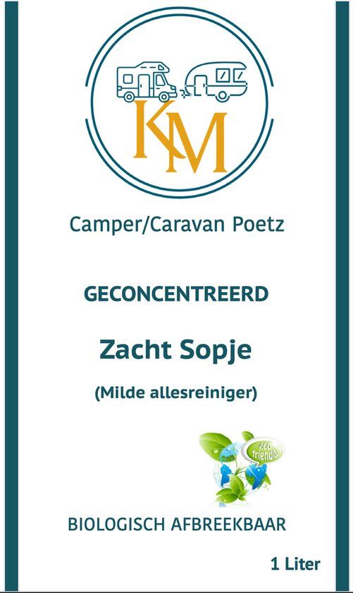 KM Camper/Caravan Poetz - Zacht Sopje - Alles reiniger - 1 kg