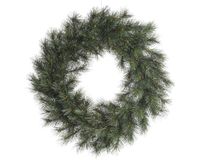 Everlands Malmo krans d50 cm groen/wit kerst