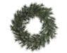 Everlands Malmo krans d50 cm groen/wit kerst