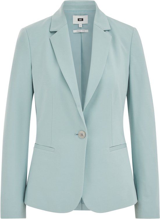 WE Fashion Dames getailleerde jersey stretch blazer
