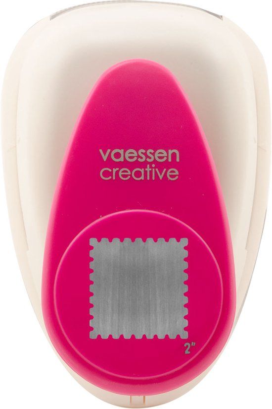 Vaessen Creative Figuurpons - postzegel jumbo - 38x38mm