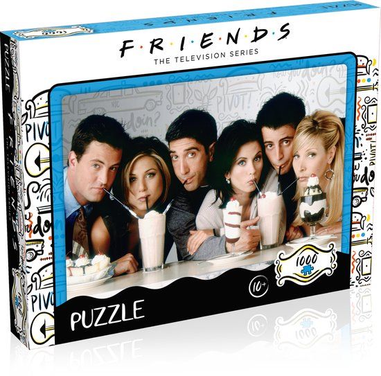 Winning Moves Spel Puzzle Friends Milkshake 1000 pcs