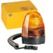 HELLA 2RL 007 337-021 Halogeen-Zwaailamp - KL Rotafix - 12V - Geel - Magneetbevestiging - Kabel: 2500mm - Stekker: DIN ISO 4165