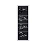 Bi-Office Krijtbord weekplanner, 30 x 90 cm, wit frame