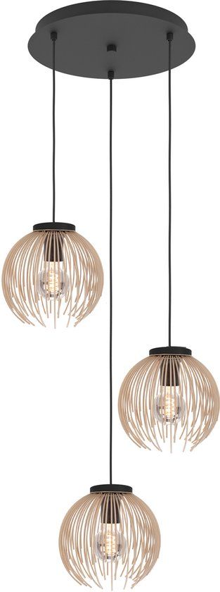 Eglo Venezuela-A Hanglamp - E27 - Ø 49.5 cm - Zandkleur