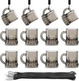 Plastique verre suspendu avec poignée, 3CL, Noir